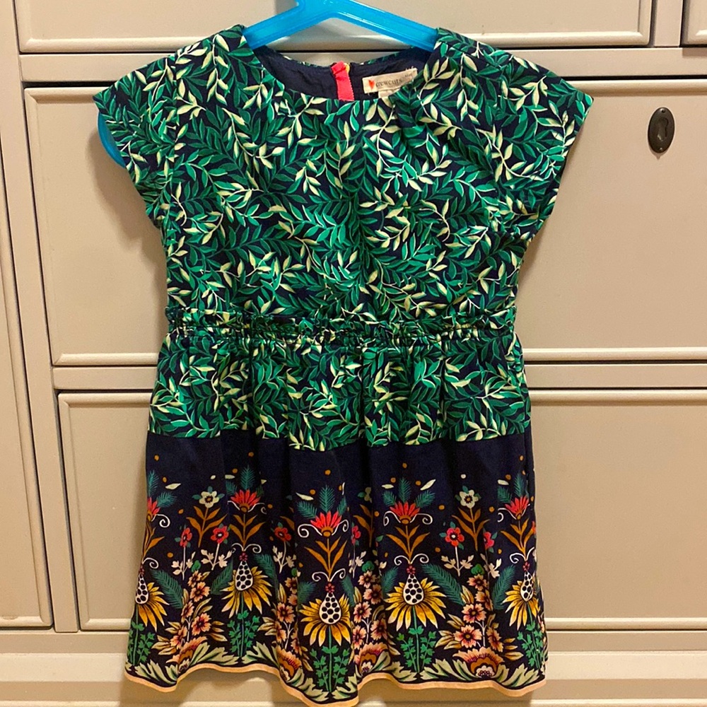 Crewcuts little girl floral dress Size 3